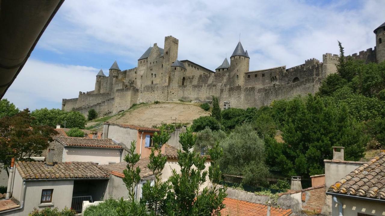 Montez Au Creneau, Face A La Cite Vue Sublime Apartment Carcassonne Bagian luar foto